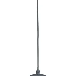 Hanglamp Balls, glasbol gerookt, Ø 30cm