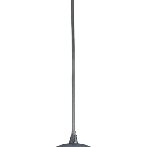 Hanglamp Balls, glasbol gerookt, Ø 30cm
