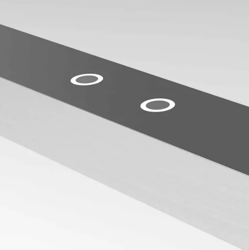 Hanglamp Bande, omhoog/omlaag, staal, 120 cm, CCT, dimmer