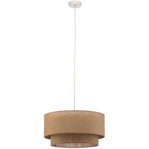 Hanglamp Boho jute naturelbruin Ø45cm 1-lamp