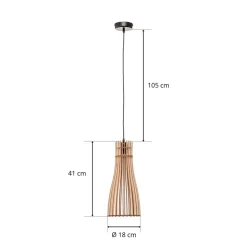 Hanglamp Bottle, 1-lamp