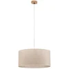 Hanglamp Canvas, linnen kap Ø 50 cm, rond