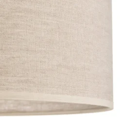 Hanglamp Canvas, linnen kap Ø 50 cm, rond