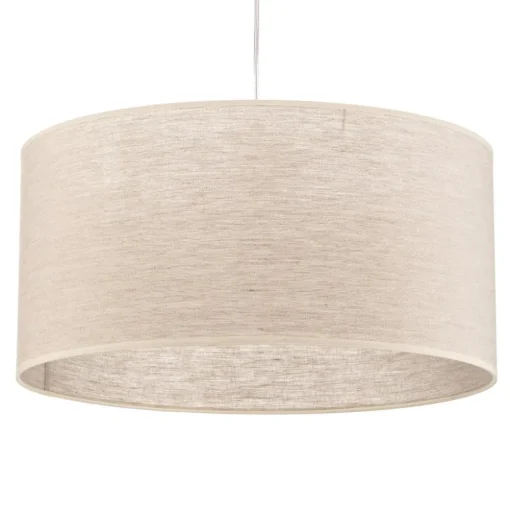 Hanglamp Canvas, linnen kap Ø 50 cm, rond