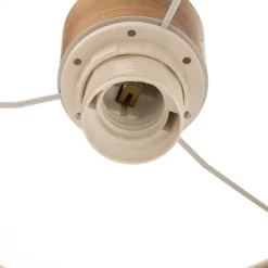 Hanglamp Canvas, linnen kappen, 3-lamps