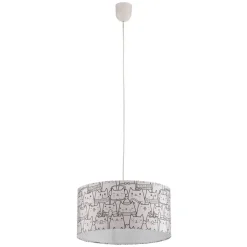 Hanglamp Cats bedrukt met een kattenmotief