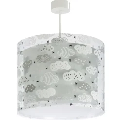 Hanglamp Clouds voor kinderkamer, grijs