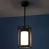 Hanglamp Cubic³ 3368 messing antiek/opaal