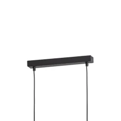 Hanglamp Deva Nature, 4-lamps, textiel