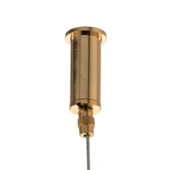 Hanglamp Dione, 6-lamps, goud