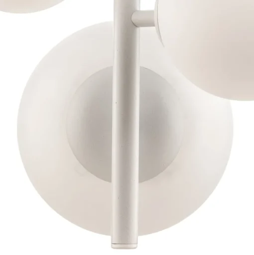 Hanglamp Dione, 4-lamps, wit