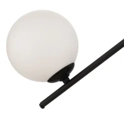 Hanglamp Dione, 2-lamps, zwart