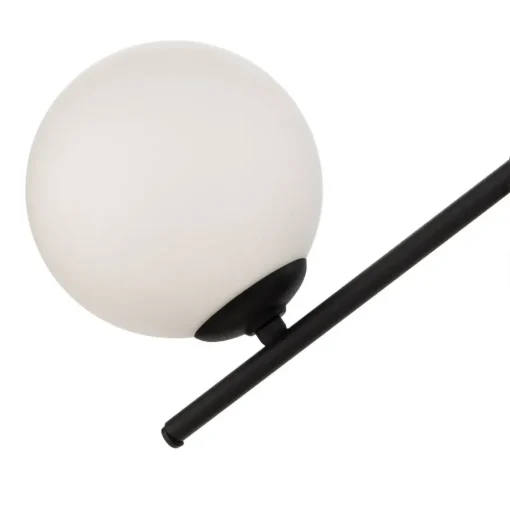 Hanglamp Dione, 2-lamps, zwart