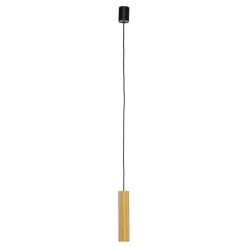 Hanglamp Eye, 1-lamp, messing, kaphoogte 25 cm
