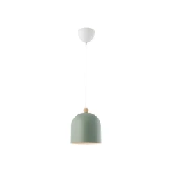 Hanglamp Gaston, kap van metaal, groen