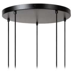 Hanglamp Ilona, glas, meerkleurig, Ø 45 cm, 5-lamps
