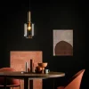 Hanglamp Joanet met rookglas, 1-lamp