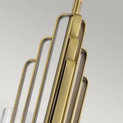 Hanglamp Kimrose, 3-lamp, messing