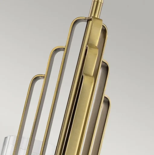Hanglamp Kimrose, 3-lamp, messing