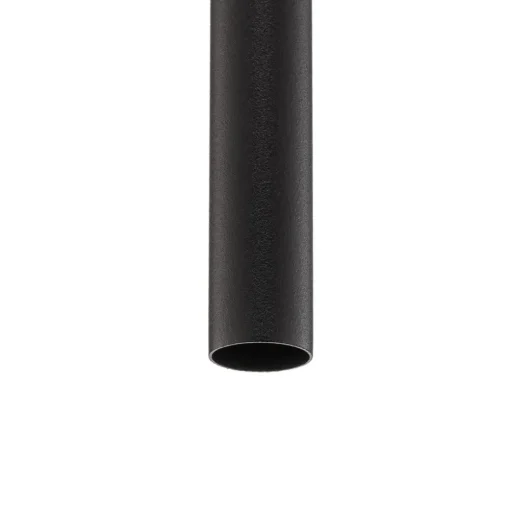Hanglamp Las 1-lamp, zwart, kap 100cm