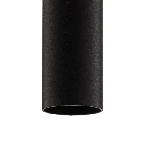 Hanglamp Laser, 7-lamps, zwart