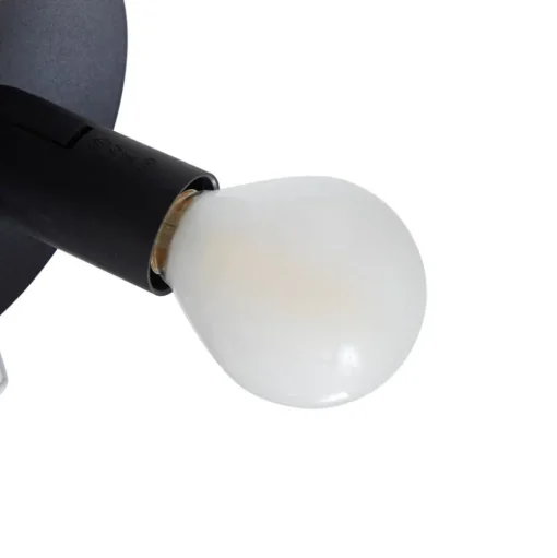 Hanglamp Lindby Isamer, rookgrijs, 130 cm, bol