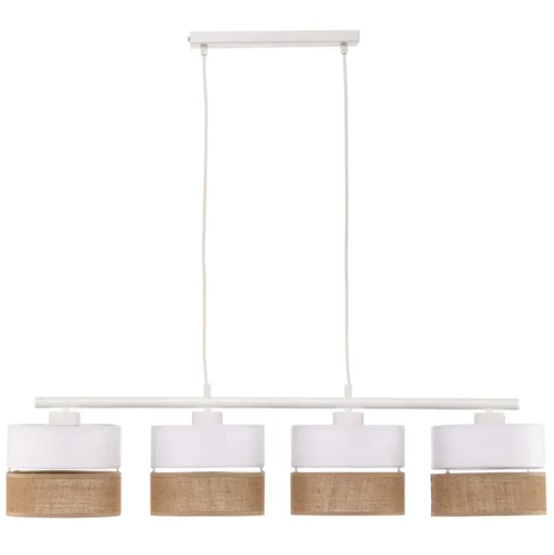 Hanglamp Linobianco, lineair, 4-lamps