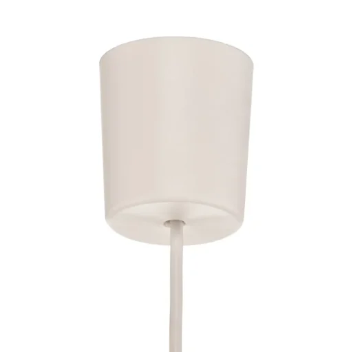 Hanglamp Linobianco met jute