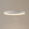 Hanglamp Niseko II, afstandsbediening, Ø 50 cm, wit