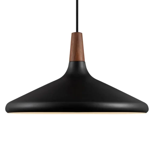 Hanglamp Nori Ø 39 cm, zwart