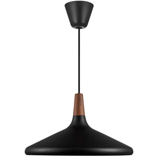Hanglamp Nori Ø 39 cm, zwart