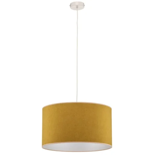 Hanglamp Pastel Roller, mosterdkleurig