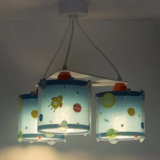 Hanglamp Planet, 3-lamps