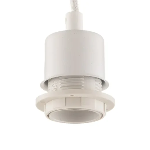 Hanglamp Soda met glazen kap wit Ø 15 cm