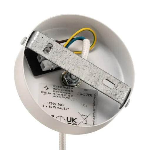 Hanglamp Soda met glazen kap wit Ø 15 cm