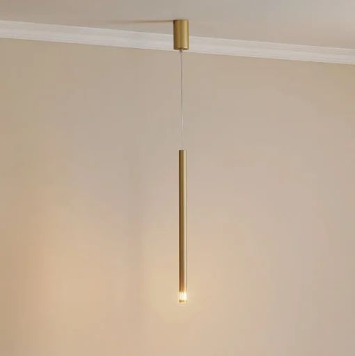 Hanglamp Sopel Laser, 1-lamp, goud