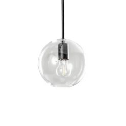 Hanglamp Sphere M met glazen kap