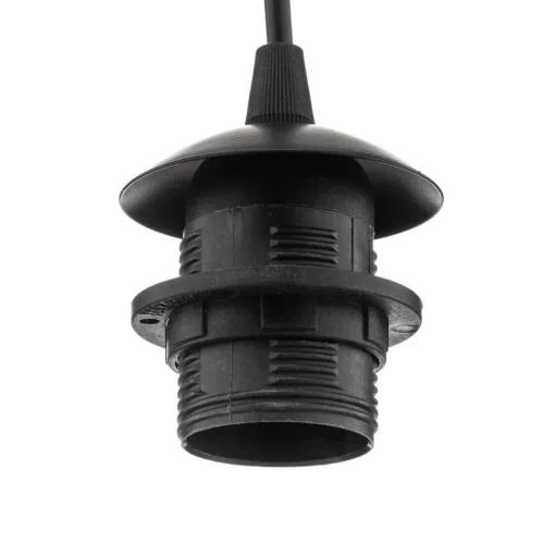 Hanglamp Starla 1-lamp, glazen kap amber