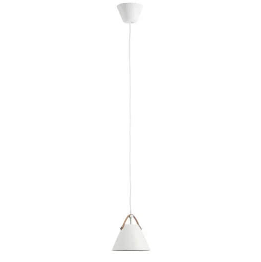 Hanglamp Strap, Ø 16,5 cm, wit