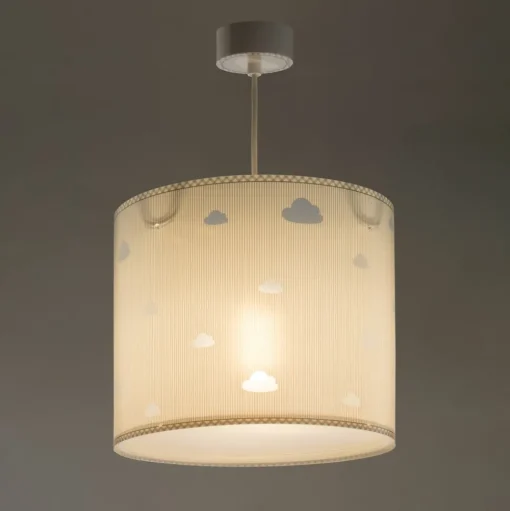 Hanglamp Sweet Dreams, grijs, wolken