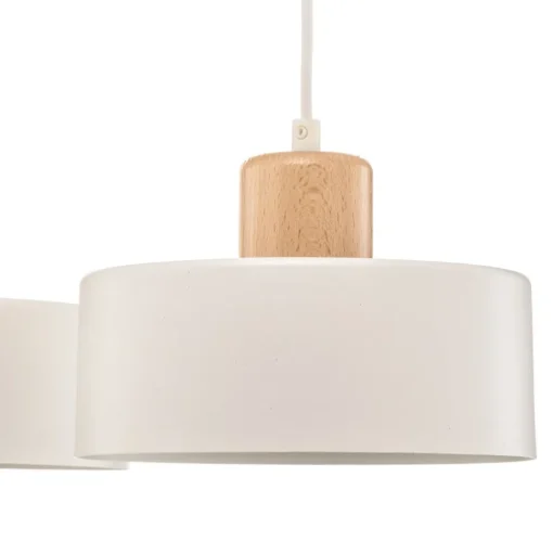 Hanglamp Tako, 3-lamps, wit