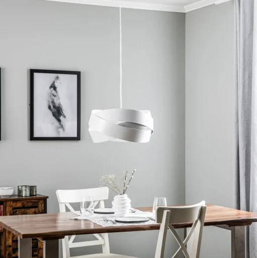 Hanglamp Tornado Ø 40 cm wit