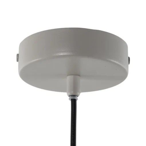 Hanglamp Vitrum cone, taupe, metaal, Ø 26 cm, E27