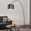 Helestra booglamp Roxx, zwart