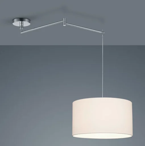 Helestra Certo hanglamp cilinder 1-lamp wit