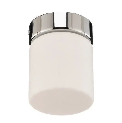 Helestra Keto LED plafondlamp, cilinder, chroom