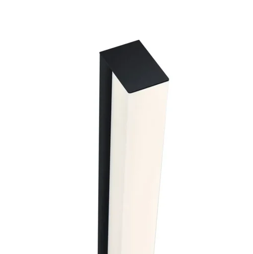 Helestra Lado LED spiegellamp zwart 120 cm