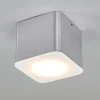 Helestra Oso LED plafondspot, hoekig, mat alu