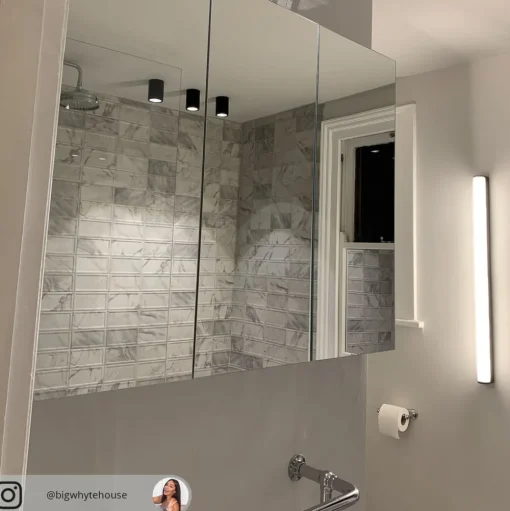 Helestra Ponto LED wandlamp IP44 90cm