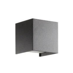 Helestra Siri 44 buitenwandlamp up/down zwart